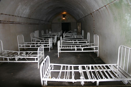 Lazarettstollen Ho 40 (heute Museum) bei St. Andrews