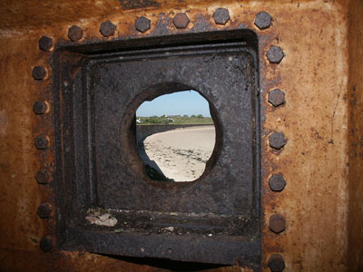 Scharte des R 631b fr die den Strand deckende 47 mm Pak K 36 (t)