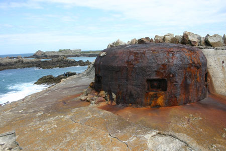 Das Panzerteil 20 P7 ist eigentlich ein 6-Schartenturm