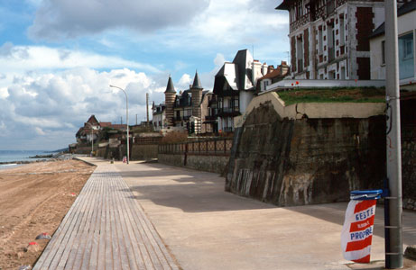 Blonville, Strandpromenade