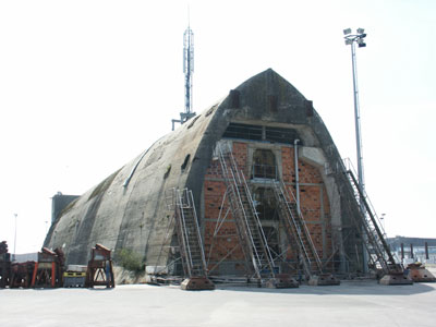 "Dom"-Bunker fr U-Boot des Typs II
