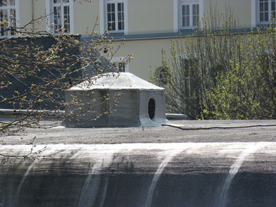 Sanittsbunker beim Hospital