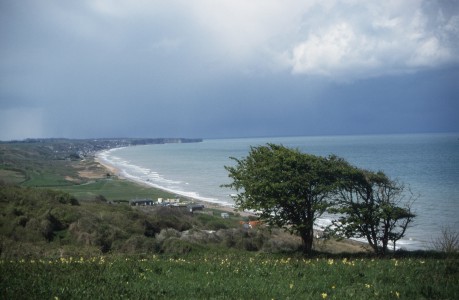 Der OMAHA-Strand - Blick nach Westen