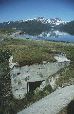 Ringstand am Grtsund, der nrdlichen Zufahrt nach Troms