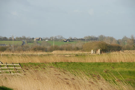 Blick auf die MKB Marcouf von der Kste aus