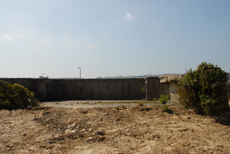 Flak-Stellung in Cherbourg