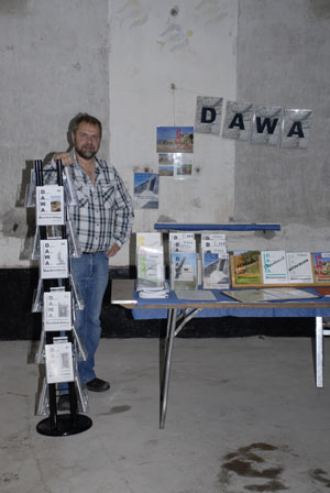 Unser DAWA Stand im Fort Stabroek