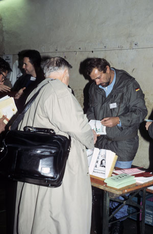 Daniel Schellenberger und Harry Lippmann am DAWA Stand